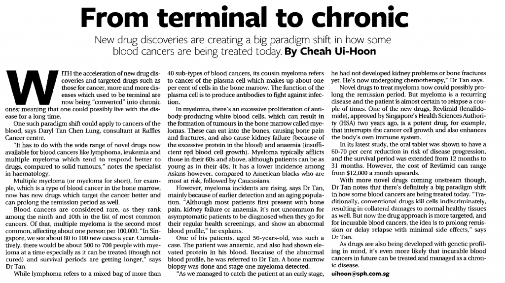 From terminal to Chronic.