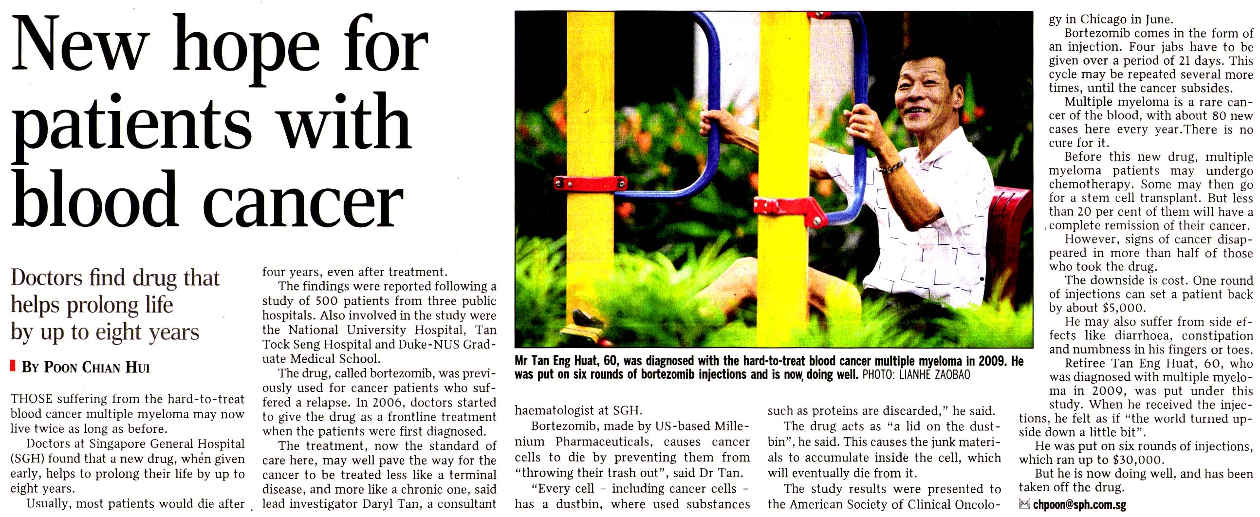 New hope for patients with blood cancer